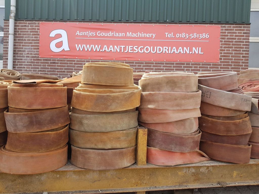 Gebruikte beregeningsslang en sproeiers