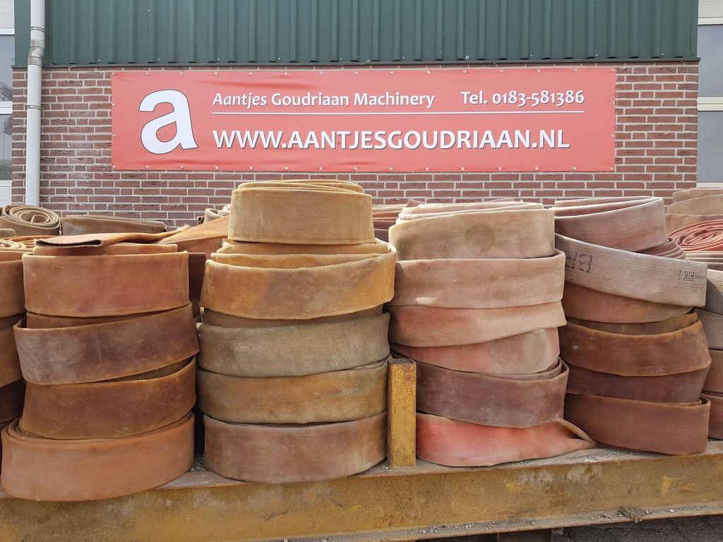 Gebruikte beregeningsslang en sproeiers