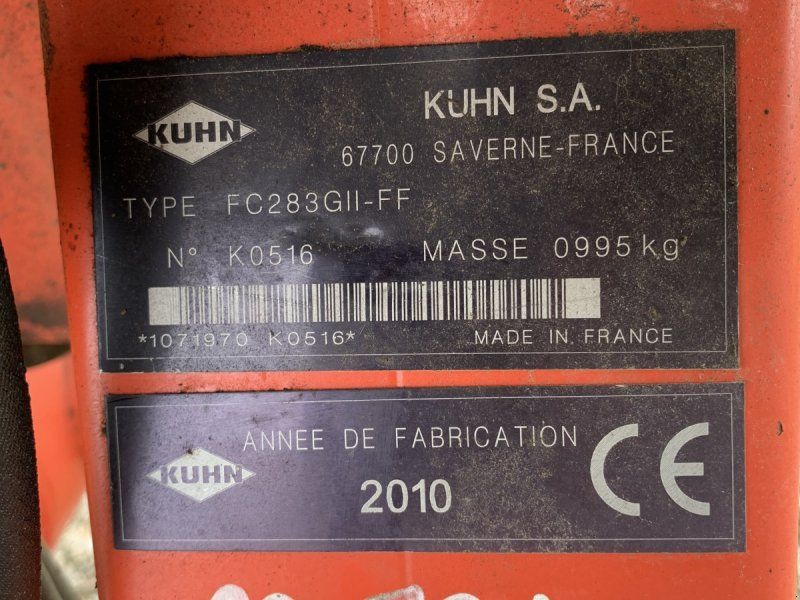 Kuhn FC 283 GII