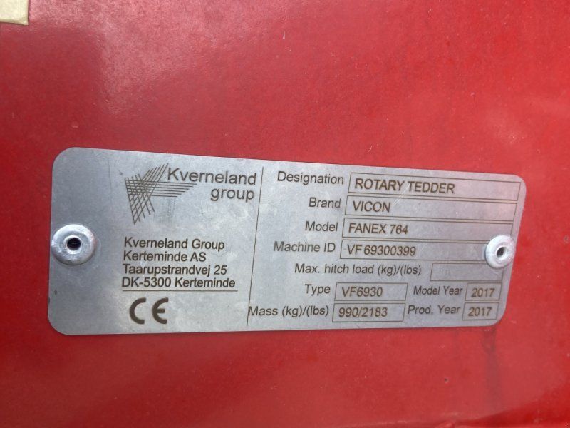 Vicon Fanex 764