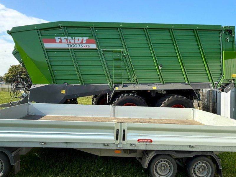 Fendt Tigo 75 XR  und unbenutzt mit guter Ausstattung und 3 Dosie