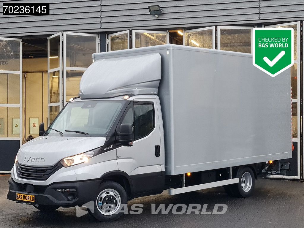 Iveco Daily 35C18 3.0L Automaat 1000KG Laadklep Zijdeur Dubbellucht 2025-Model Bakwagen ACC Airco Cruise Navi D'Hollandia Euro6 Meubelbak Koffer Bakwagen 21m3 Klima