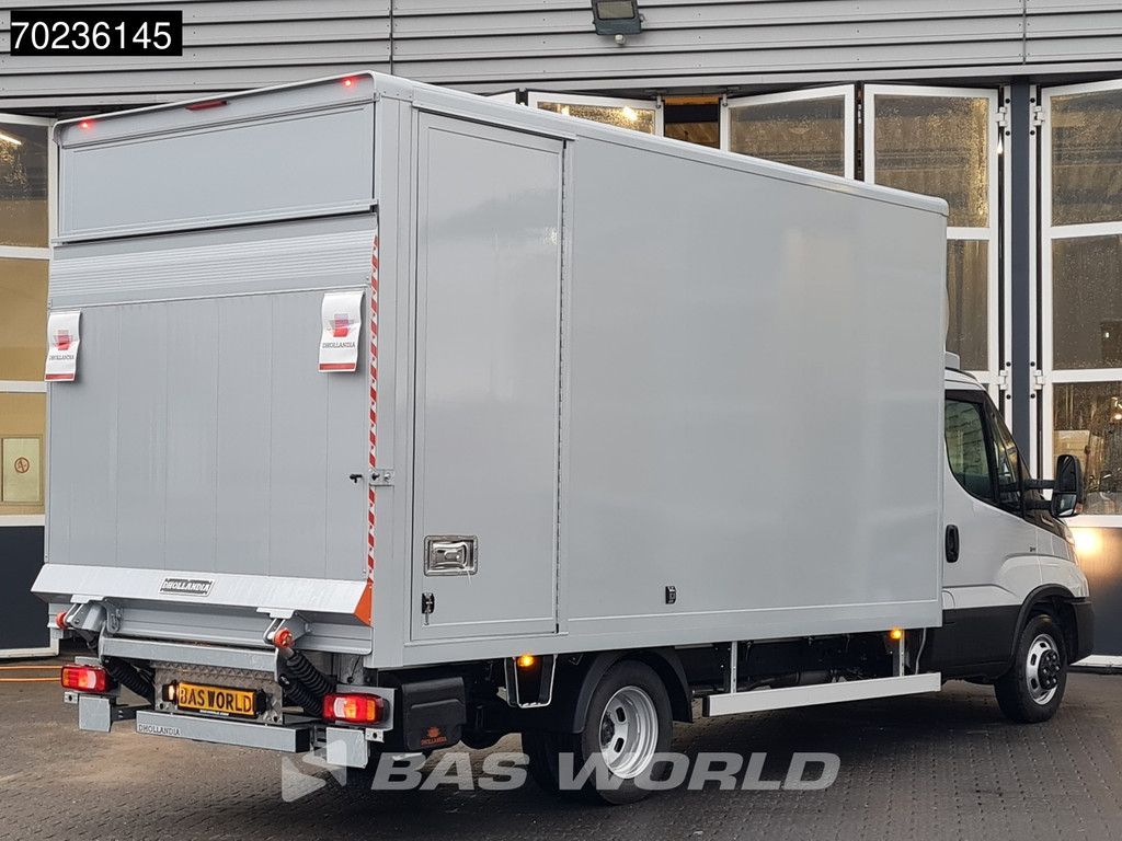 Iveco Daily 35C18 3.0L Automaat 1000KG Laadklep Zijdeur Dubbellucht 2025-Model Bakwagen ACC Airco Cruise Navi D'Hollandia Euro6 Meubelbak Koffer Bakwagen 21m3 Klima