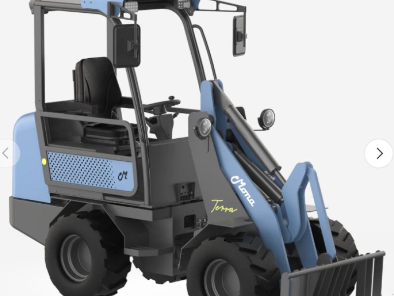 MONA Terra, voll elektrischer Holflader mit Lithium-Eisenphosphat Akk