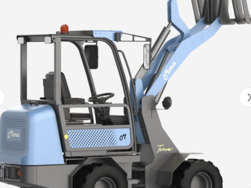 MONA Terra, voll elektrischer Holflader mit Lithium-Eisenphosphat Akk