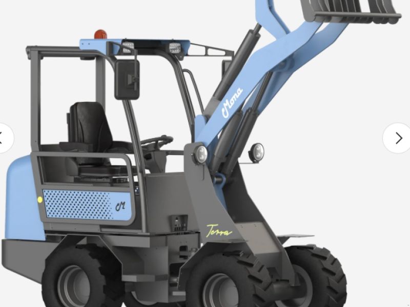 MONA Terra, voll elektrischer Holflader mit Lithium-Eisenphosphat Akk