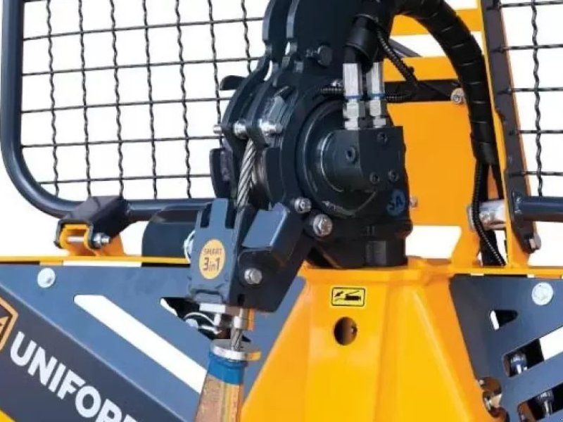 Uniforest 65HPRO-BL-Stop, mit Seilausstoß, 2,0m, 100m/11mm