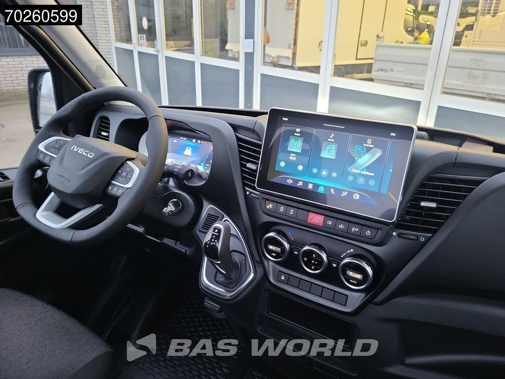 Iveco Daily 35S21 3.0L Automaat Laadklep Zijdeur ACC LED CarPlay Lat om Lat D'Hollandia 3,5t Trekvermogen Meubelbak Koffer Bakwagen 22m3 Klima
