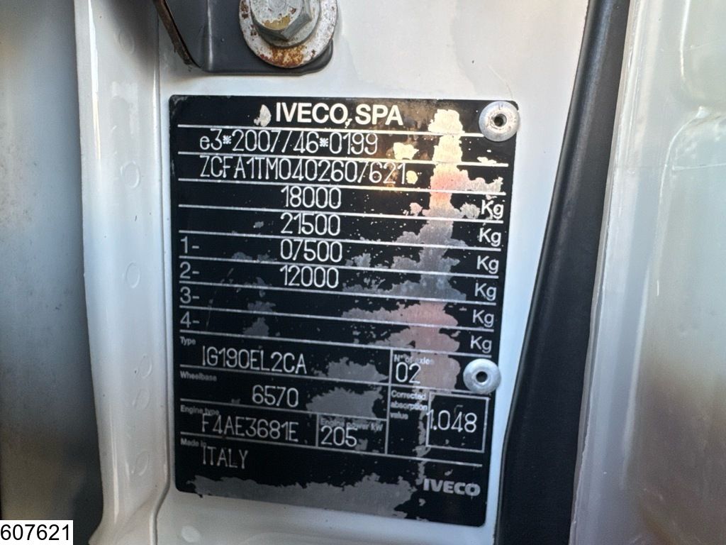 Iveco 180E28 EURO 5, Dhollandia, Handgeschakeld