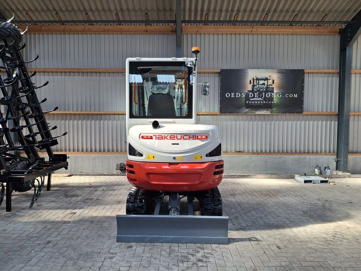 Takeuchi TB235-2, BJ2025, minigraver, minikraan, Nieuw!