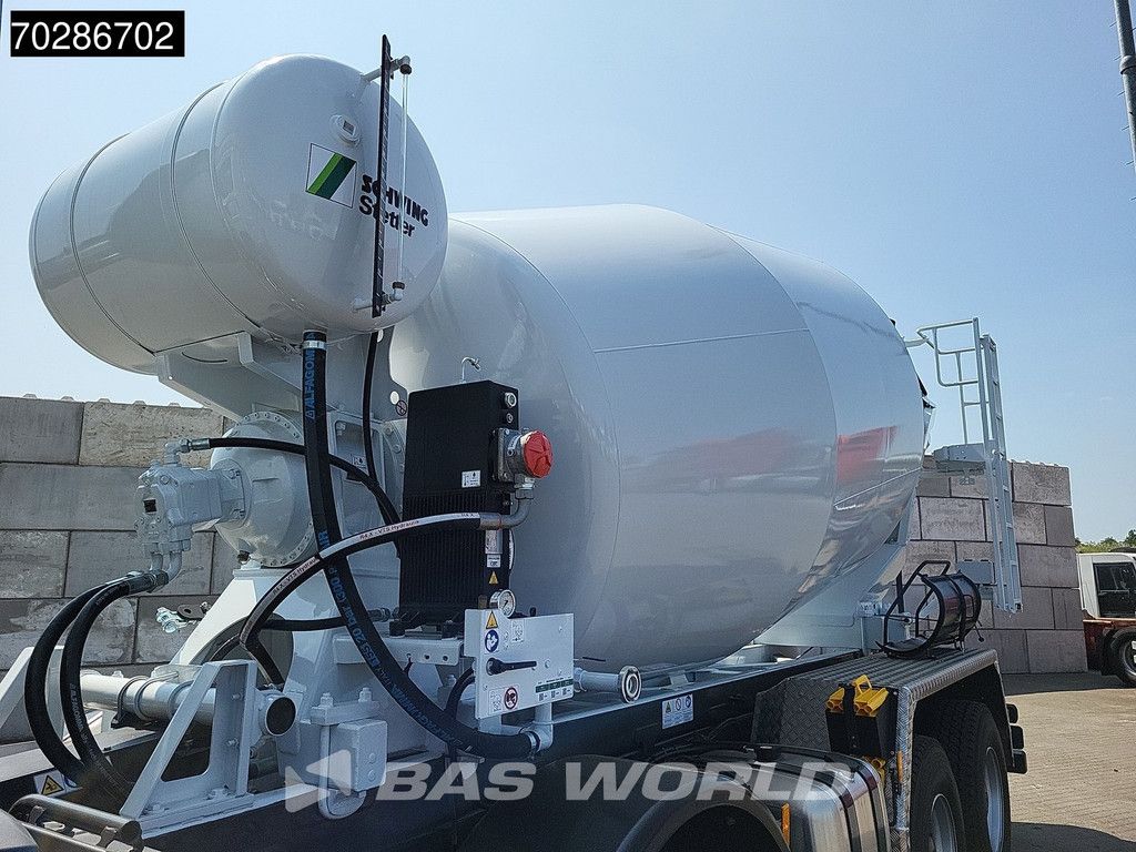 Mercedes Arocs 4145 8X4 NEW! 10m3 Schwing Stetter Mixer Manual Big-Axle Steel suspension Euro 3