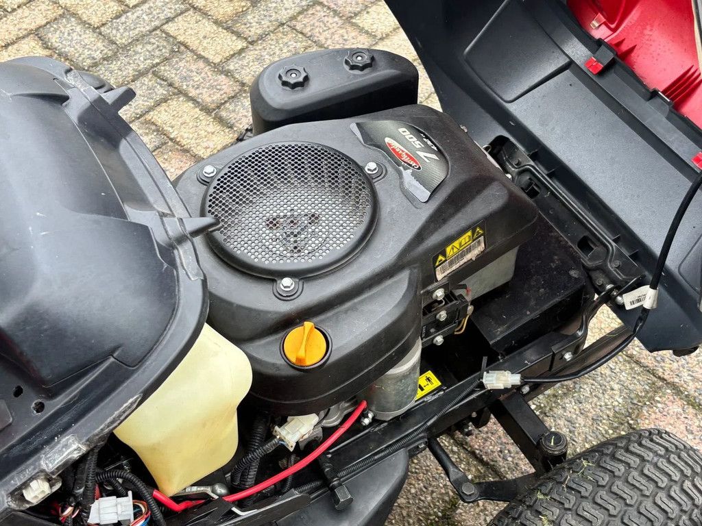 Castelgarden gebruikte xd140 zitmaaier met grasopvang