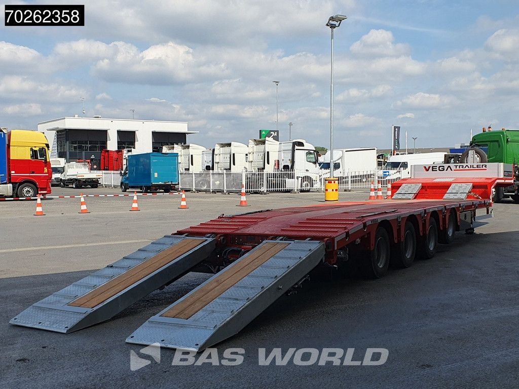 Vega STANDARD LOWBED 2 Achsen Lift + 2xLenkachse Hydraulic Ramps