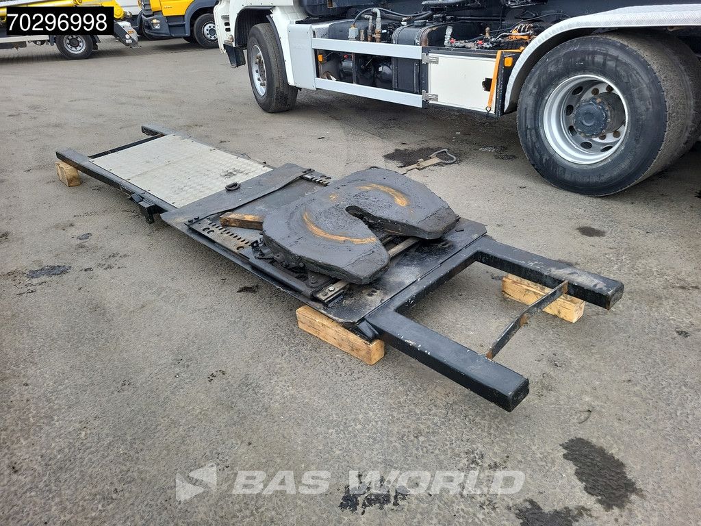 MAN TGS 33.440 6X4 25Ton AJK NHS25-5930 hooklift with 5th wheel Wechselsystem Manual Big-Axle Euro 5