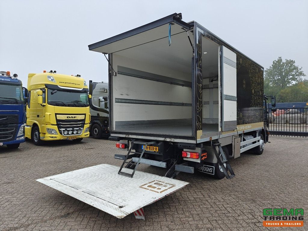 Mercedes-Benz Atego 1218 4x2 Daycab Euro 6C - Chereau Refrigerated Box 5.4M - Autoclima Longrun cooler + Tail lift 1500KG - Side door