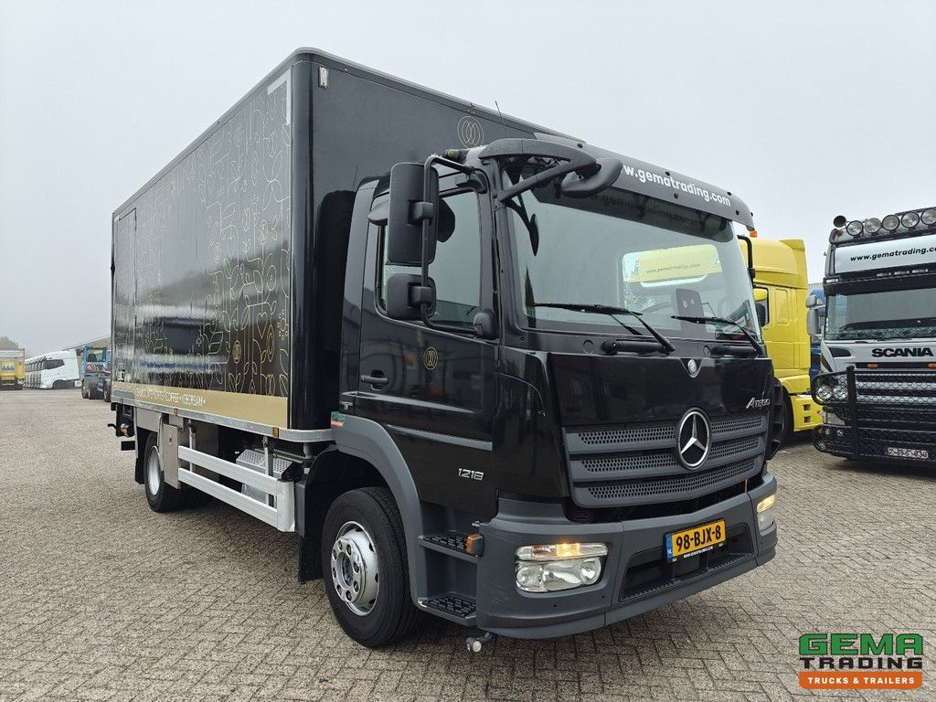 Mercedes-Benz Atego 1218 4x2 Daycab Euro 6C - Chereau Refrigerated Box 5.4M - Autoclima Longrun cooler + Tail lift 1500KG - Side door