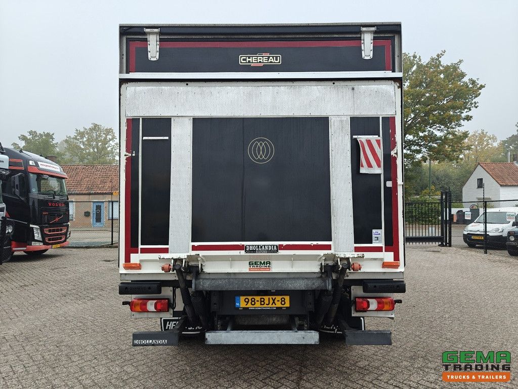 Mercedes-Benz Atego 1218 4x2 Daycab Euro 6C - Chereau Refrigerated Box 5.4M - Autoclima Longrun cooler + Tail lift 1500KG - Side door