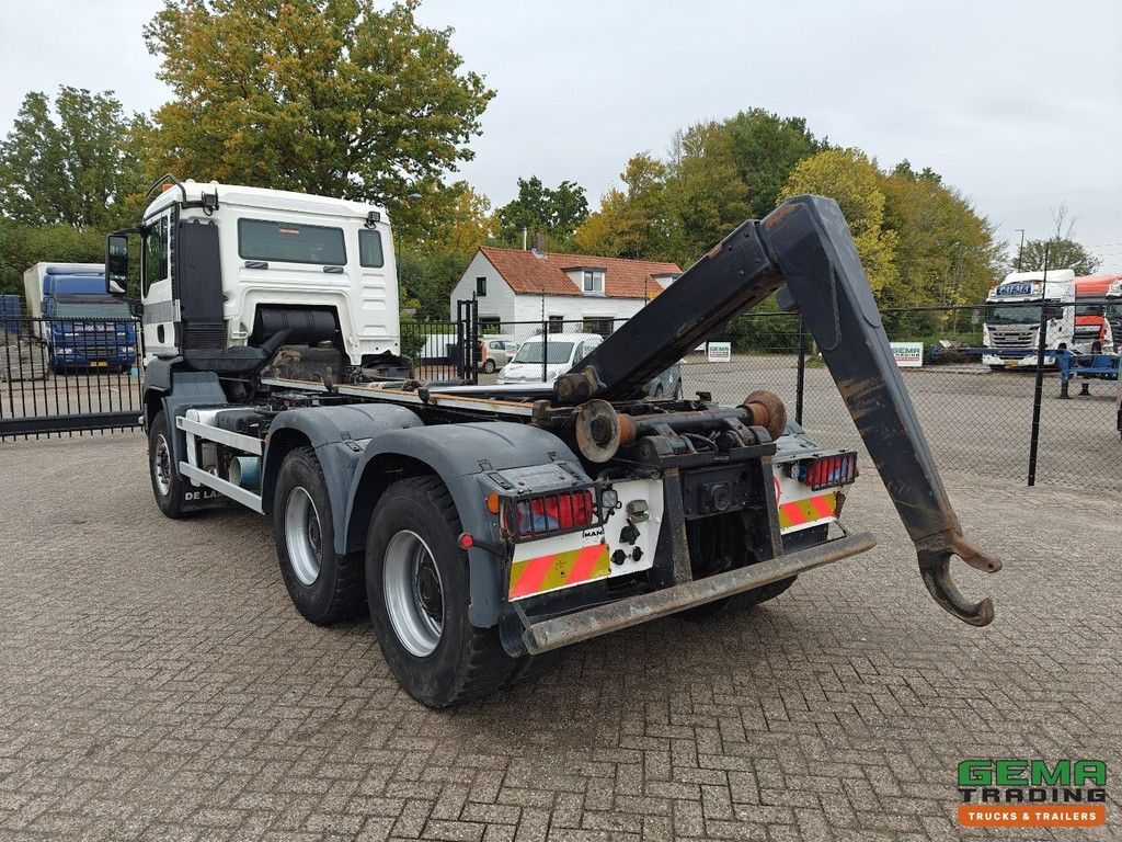 MAN TGS-TGX 26.440 6x4 Dagcabine Euro5 - AJK 20T HaakarmSysteem - Volledig Bladgeveerd - Naafreductie - Handgeschakeld