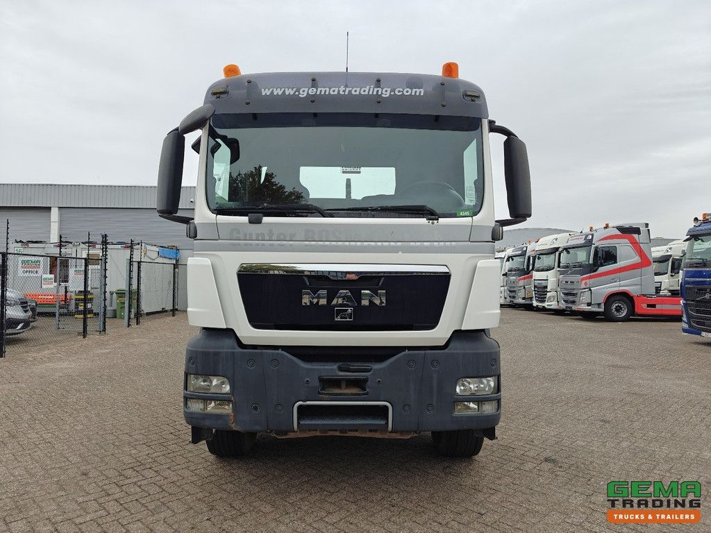 MAN TGS-TGX 26.440 6x4 Dagcabine Euro5 - AJK 20T HaakarmSysteem - Volledig Bladgeveerd - Naafreductie - Handgeschakeld