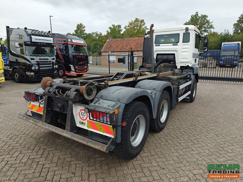 MAN TGS-TGX 26.440 6x4 Dagcabine Euro5 - AJK 20T HaakarmSysteem - Volledig Bladgeveerd - Naafreductie - Handgeschakeld
