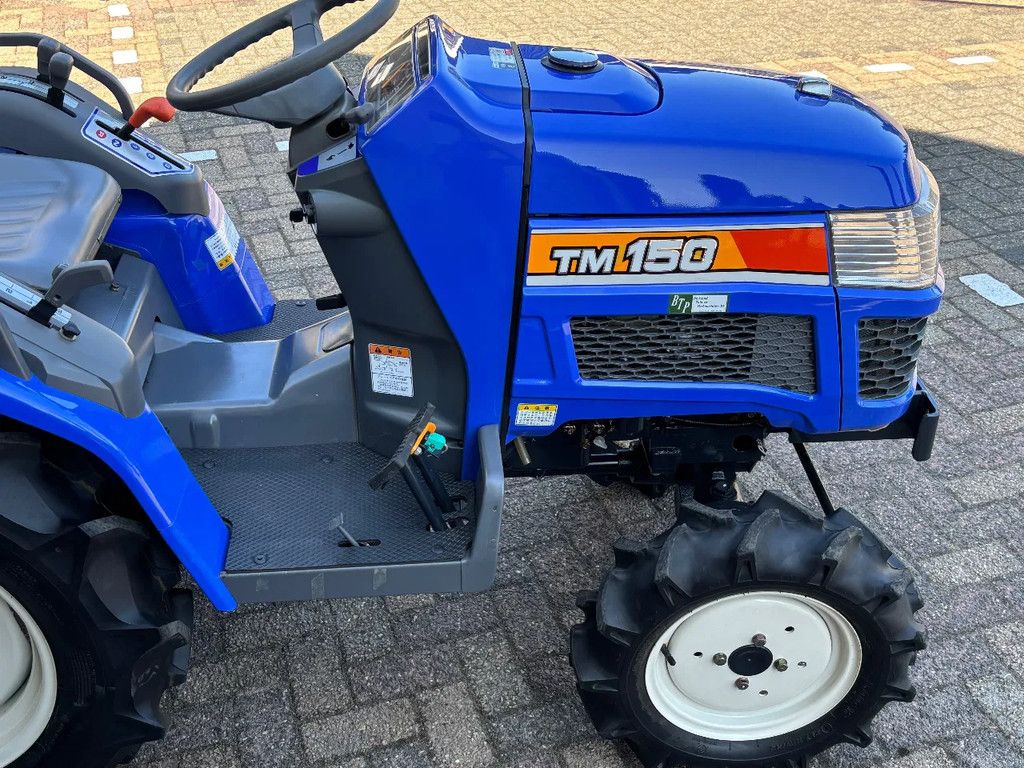 Iseki Tm150 minitractor 3cil. Diesel Slechts 47uur !