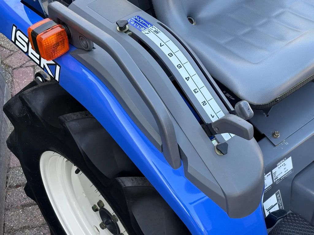 Iseki Tm150 minitractor 3cil. Diesel Slechts 47uur !