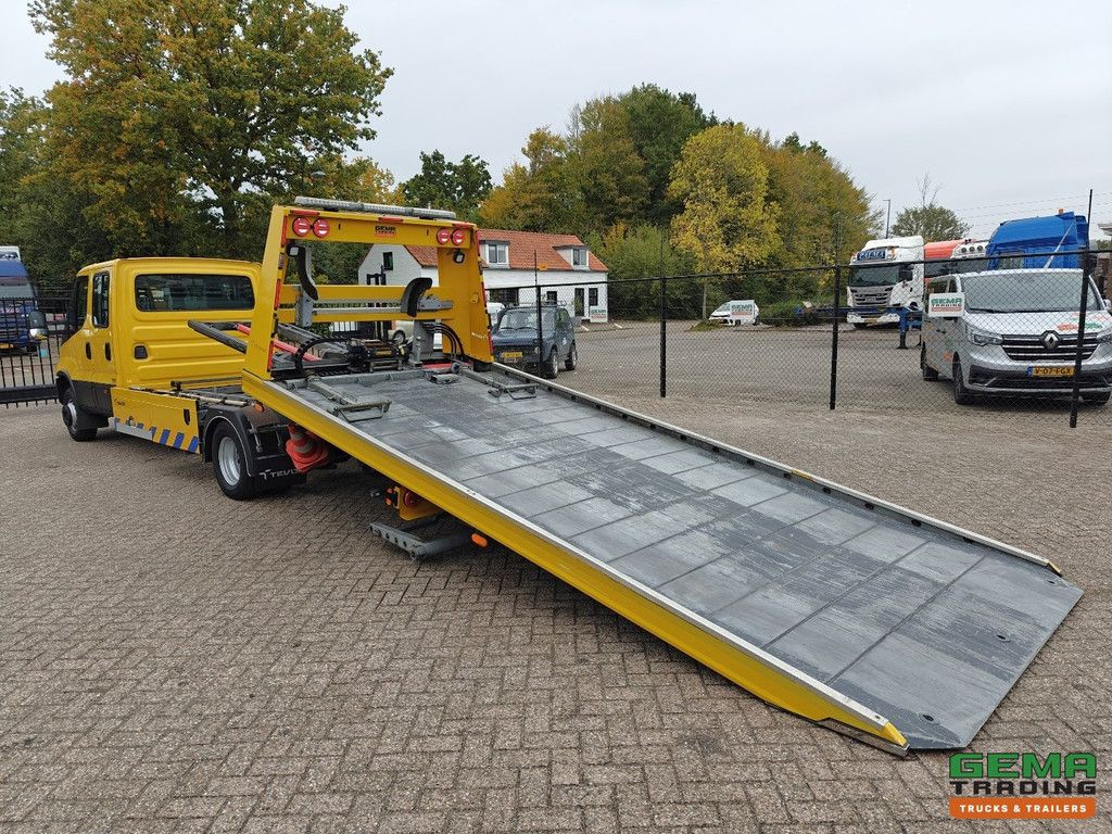 Iveco / Tevor 70C18/TR24 4x2 Doppelkabine Euro 6D – TEVOR ZP30-C1 + 1800 kg Glas – Fernbedienung – TÜV 03/2026