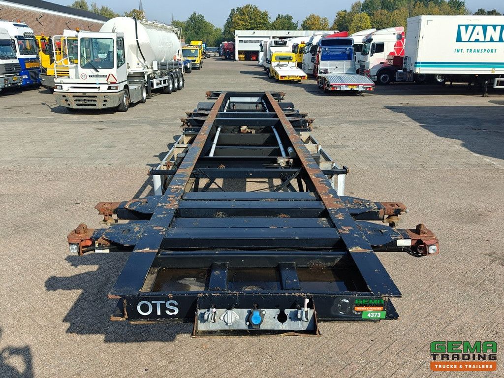 DESOT OPP 3AT 38 78136 3-Axles ROR - Drum brakes - 20FT 2x20FT 30FT 40FT - 4900KG - Flat