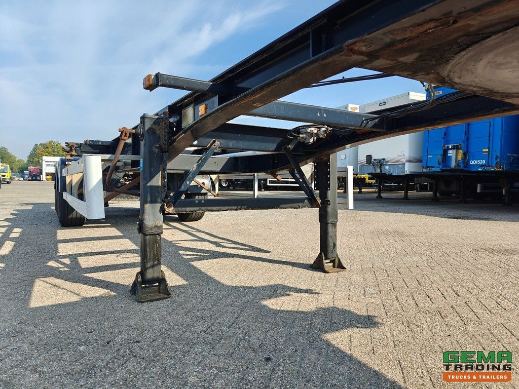 DESOT OPP 3AT 38 78136 3-Axles ROR - Drum brakes - 20FT 2x20FT 30FT 40FT - 4900KG - Flat