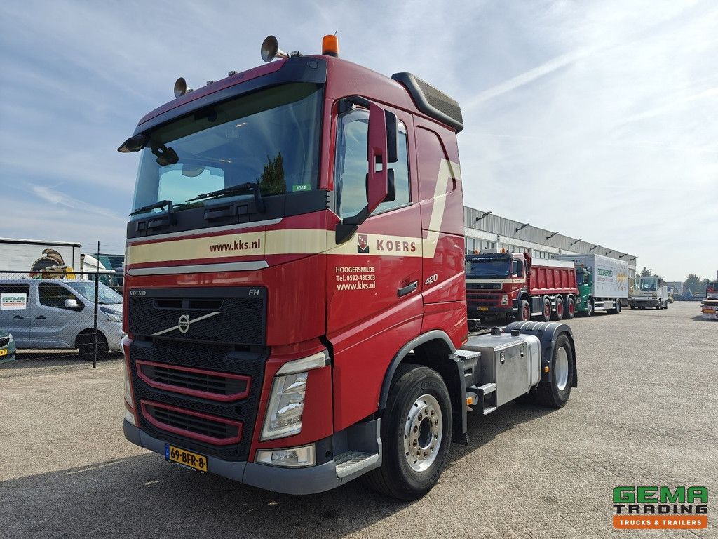 Volvo FH420 4x2 Globetrotter Euro 6B – WF/Kipperhydraulik – Innerliner – Alcoa – SMARTTacho V2 – 01/2026 APK