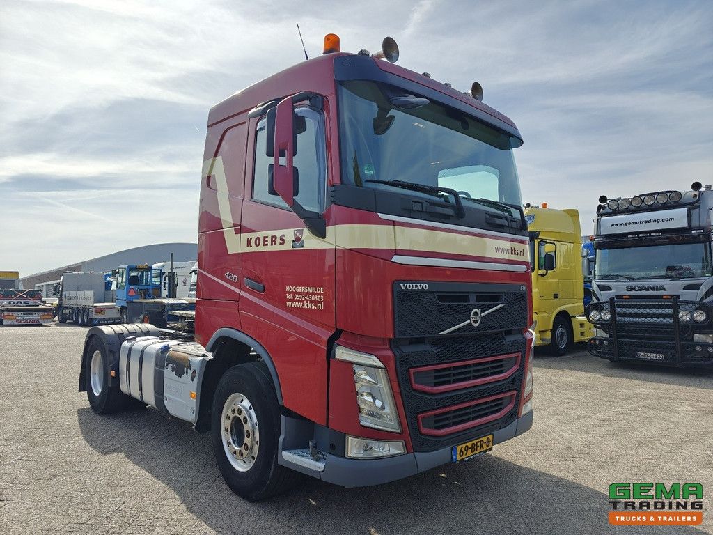Volvo FH420 4x2 Globetrotter Euro 6B – WF/Kipperhydraulik – Innerliner – Alcoa – SMARTTacho V2 – 01/2026 APK