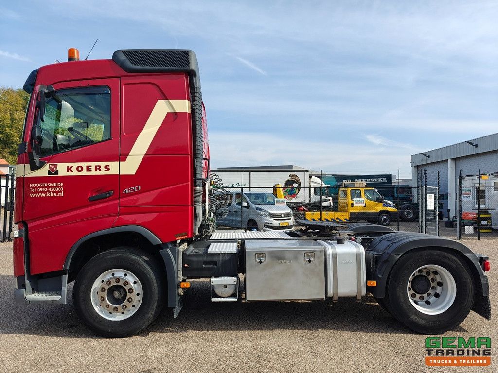 Volvo FH420 4x2 Globetrotter Euro 6B – WF/Kipperhydraulik – Innerliner – Alcoa – SMARTTacho V2 – 01/2026 APK