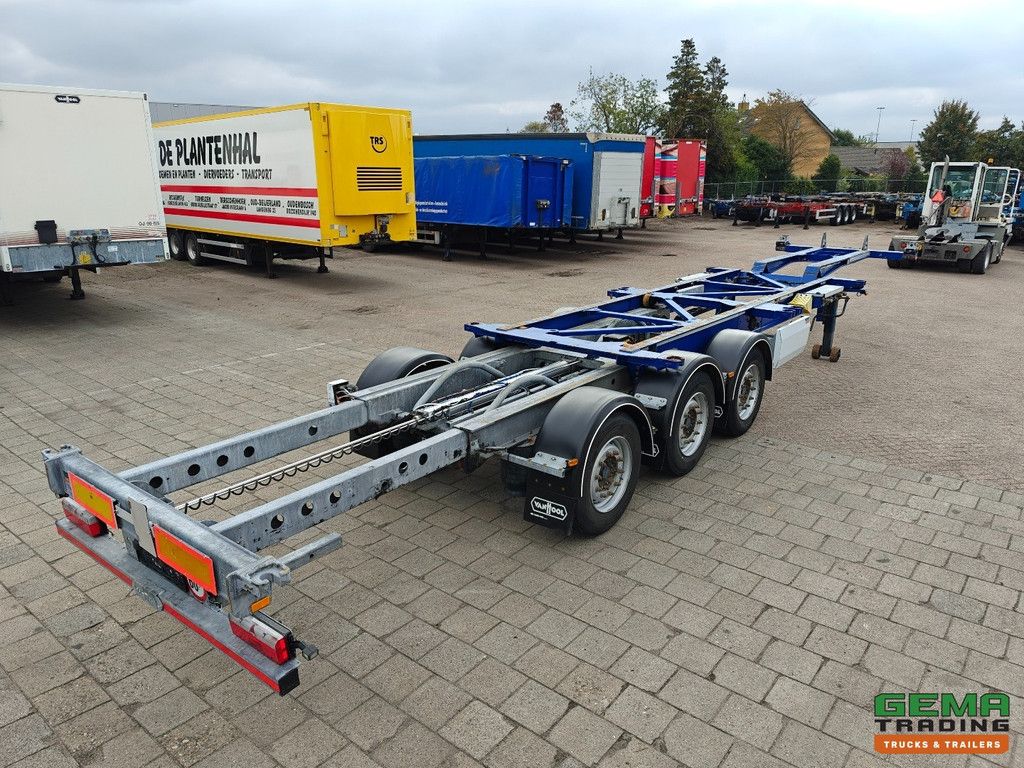 Van Hool A3C002 3-Achs JOST - Scheibenbremsen - Alle Anschlüsse / Universalfahrgestell - TOP! - 10 Stück auf Lager