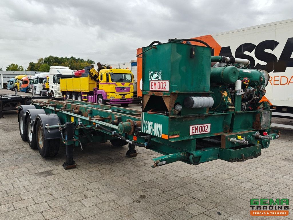 Van Hool 3C0015 3-Axles ROR - LiftAs - SteilLader - Cable system 30T - Tipper - PowerPack Deutz - 02/2026 MOT