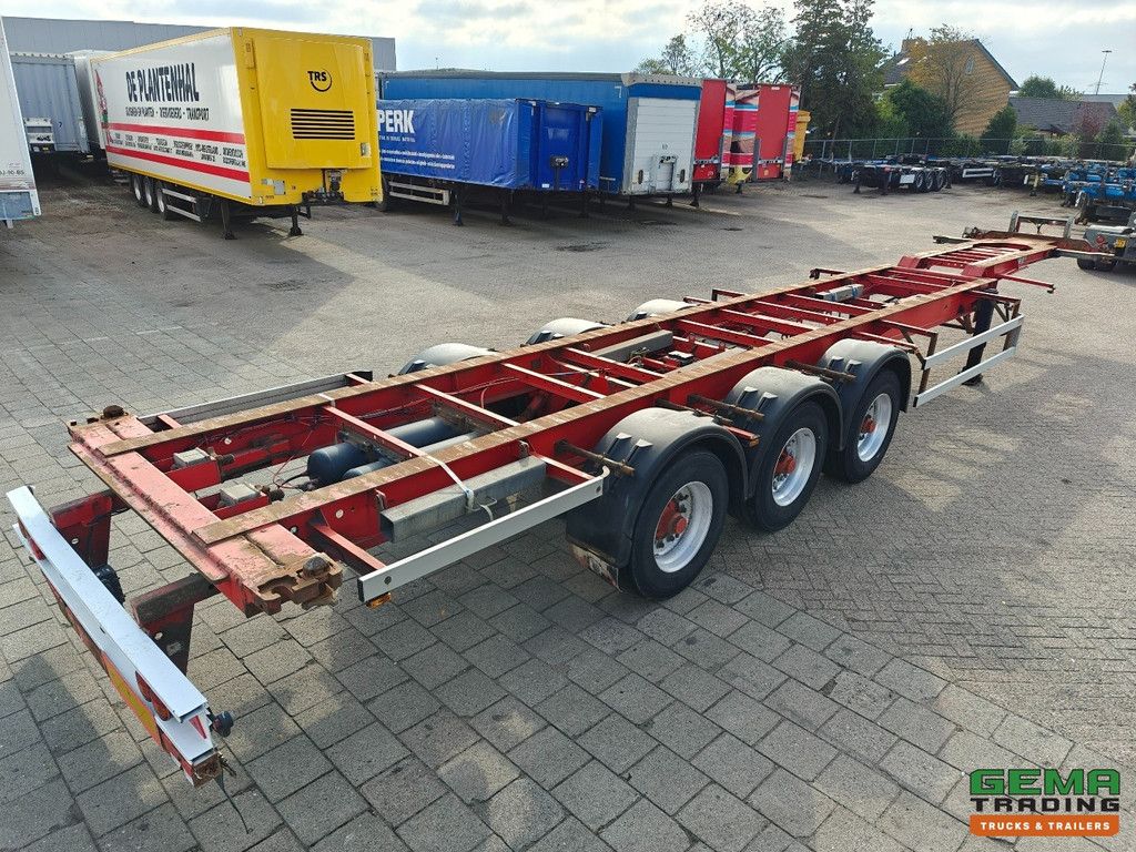 Groenewegen 45CC-16-27TUN 3-Achser BPW – Trommelbremsen – 40/45FT-Anschluss – Alcoa – 4920KG