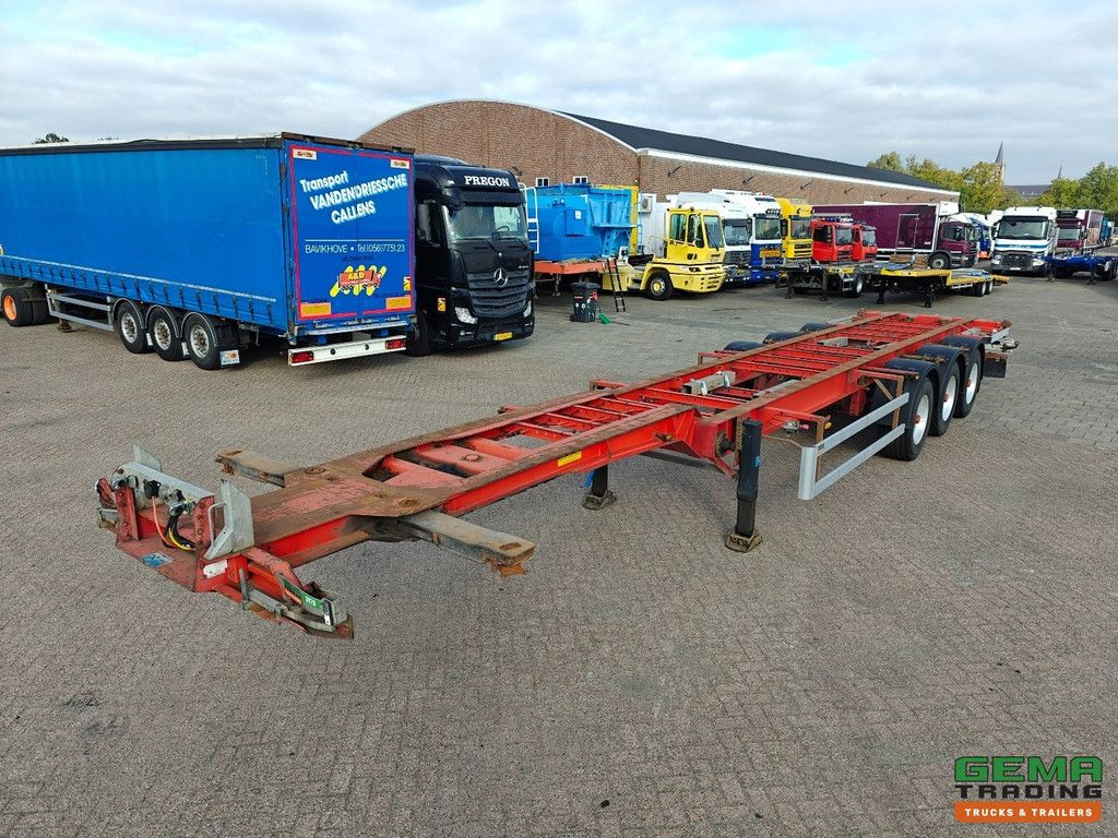 Groenewegen 45CC-16-27TUN 3-Achser BPW – Trommelbremsen – 40/45FT-Anschluss – Alcoa – 4920KG