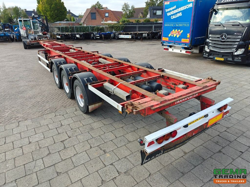Groenewegen 45CC-16-27TUN 3-Achser BPW – Trommelbremsen – 40/45FT-Anschluss – Alcoa – 4920KG