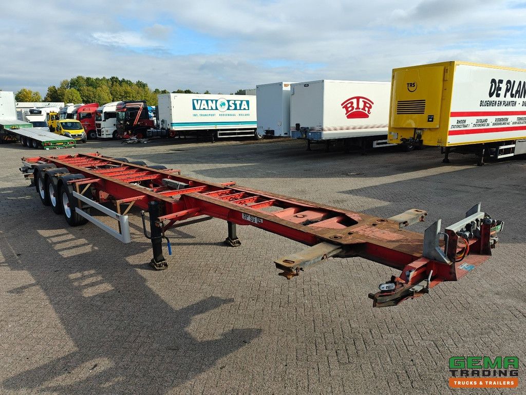 Groenewegen 45CC-16-27TUN 3-Achser BPW – Trommelbremsen – 40/45FT-Anschluss – Alcoa – 4920KG