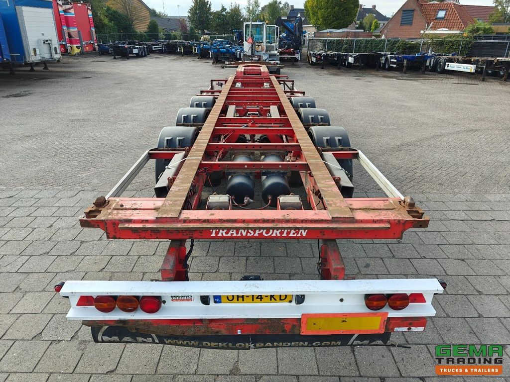 Groenewegen 45CC-16-27TUN 3-Achser BPW – Trommelbremsen – 40/45FT-Anschluss – Alcoa – 4920KG