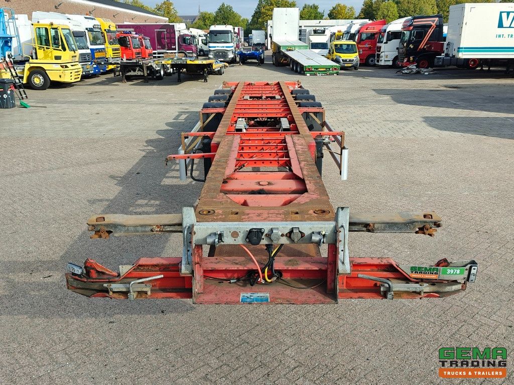 Groenewegen 45CC-16-27TUN 3-Achser BPW – Trommelbremsen – 40/45FT-Anschluss – Alcoa – 4920KG