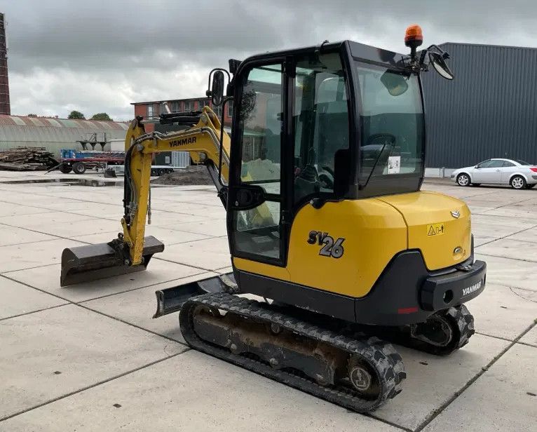 Yanmar SV26 Weinig uren!!