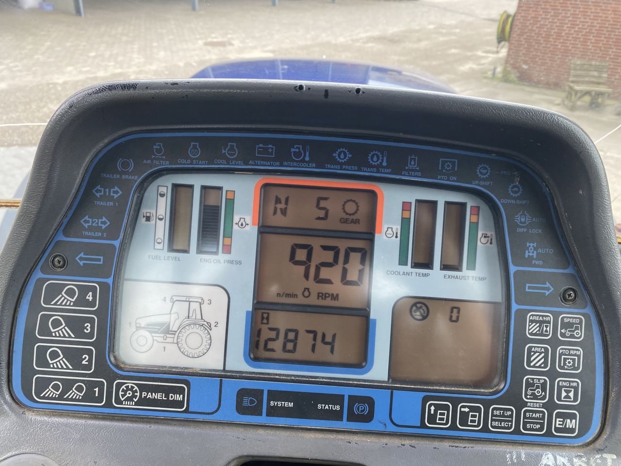New holland Ford 8870 (bleu power)
