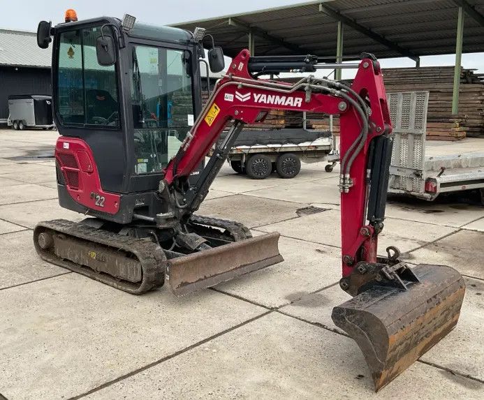Yanmar SV22 weinig uren
