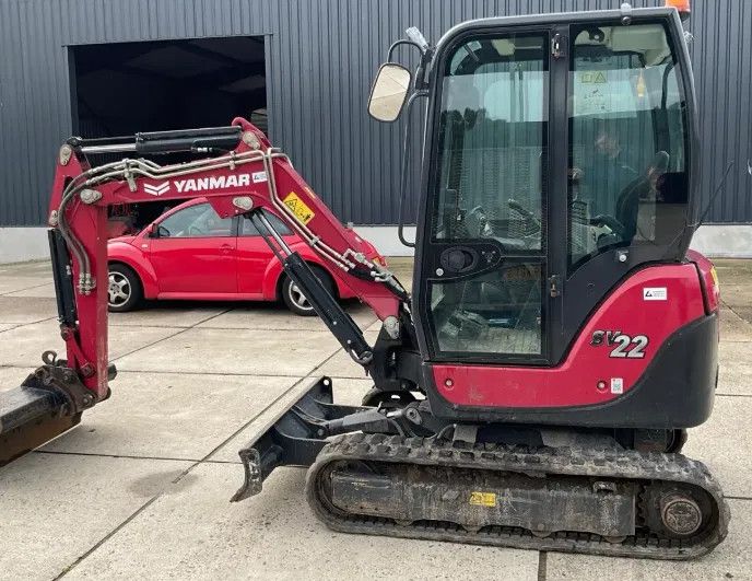 Yanmar SV22 weinig uren