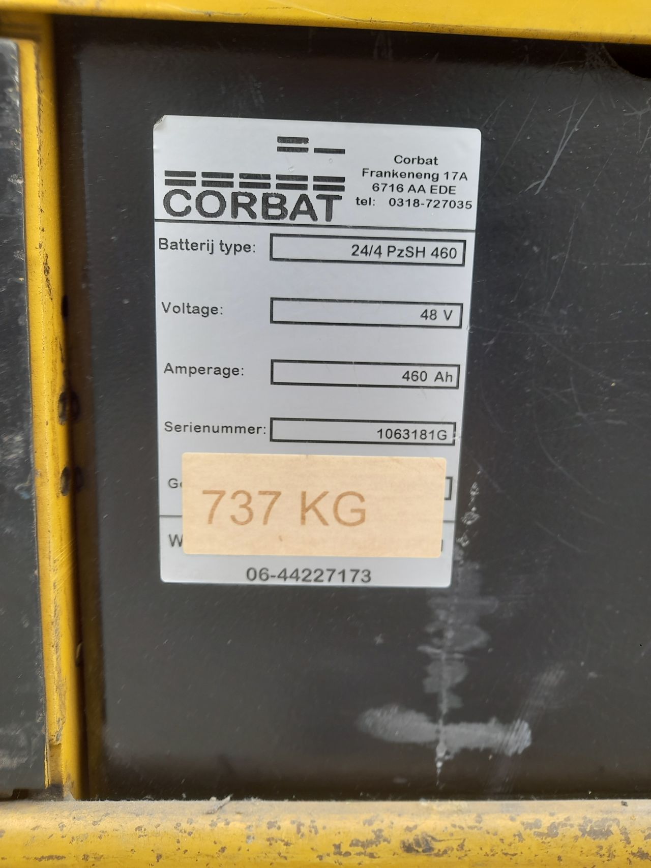 Caterpillar elektrische heftruck