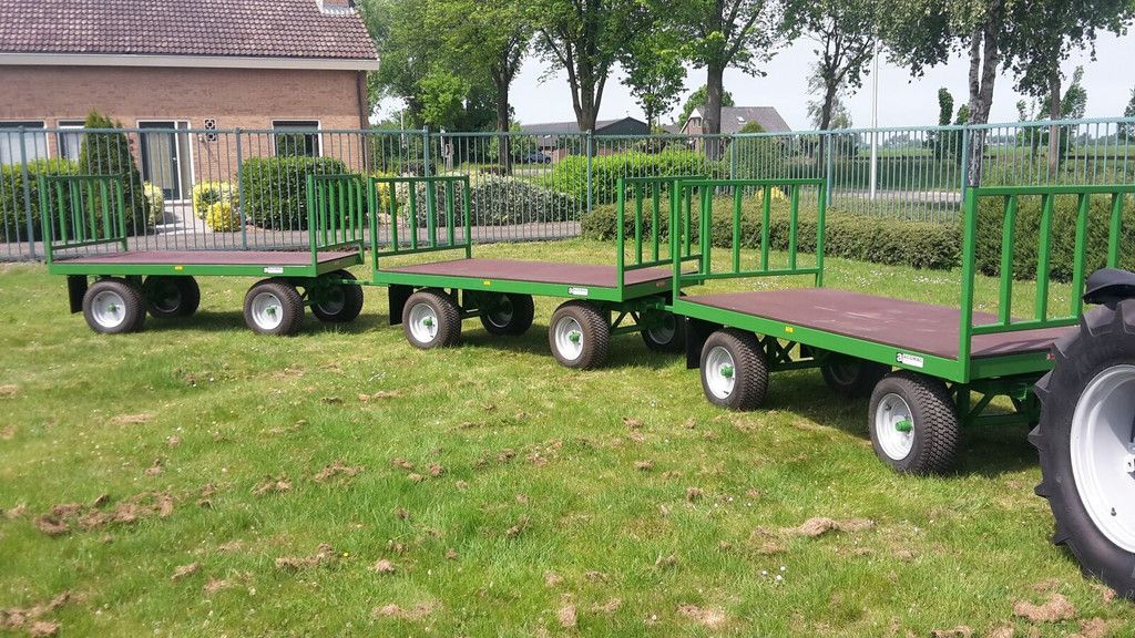 Mini transportwagen bale trailer