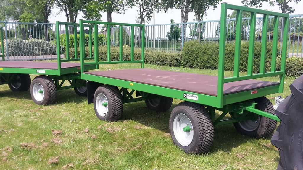 Mini transportwagen bale trailer