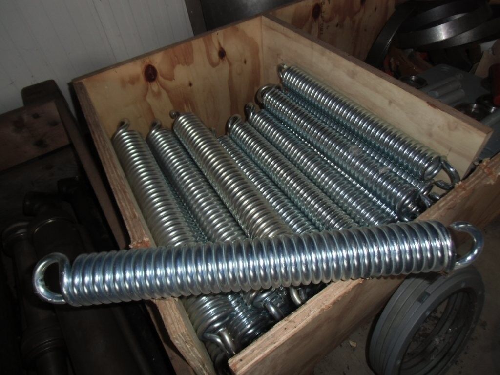 Stalen veren shock absorber for wheel tractor