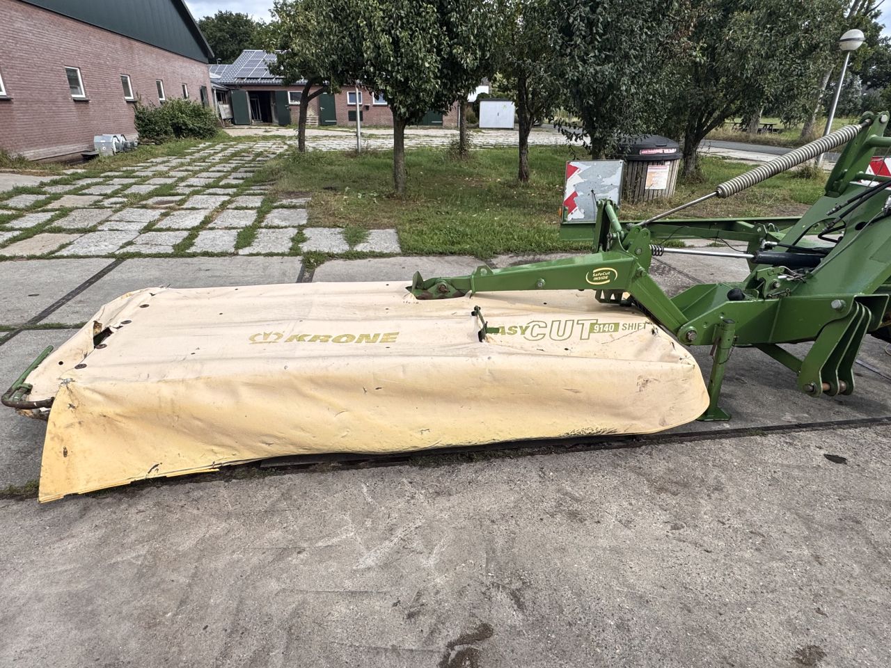 Krone Easycut 9140 Shift vlindermaaier zonder kneuzer