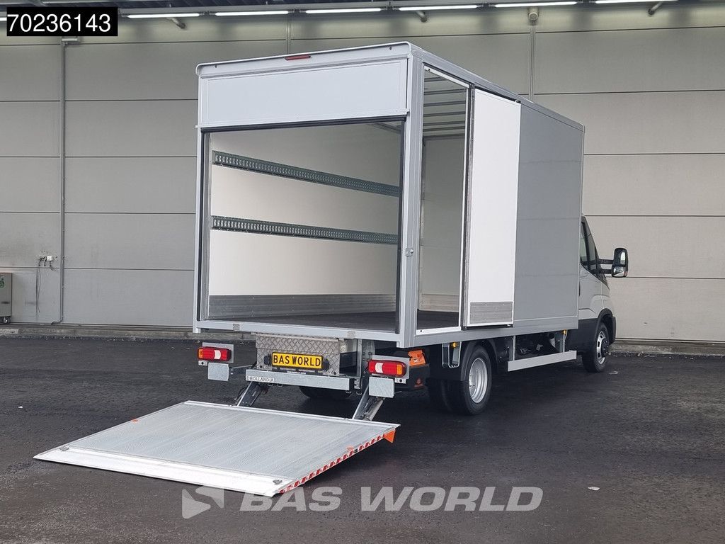 Iveco Daily 35C18 3.0L Automaat 1000KG Laadklep Zijdeur Dubbellucht 2025-Model Bakwagen ACC Airco Cruise Navi D'Hollandia Euro6 Meubelbak Koffer Bakwagen 21m3 Klima